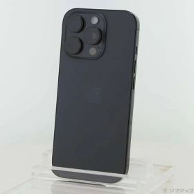 ソフマップ 〔中古品〕 iPhone16 Pro 256GB ブラックチタニウム FYN03J／A SIMフリー【276】