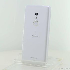 〔中古〕FUJITSU(富士通） arrows Be4 Plus 64GB ホワイト F-41B docomoロック解除SIMフリー〔377-ud〕