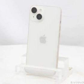 ソフマップ 〔中古品〕 iPhone14 128GB スターライト MPUQ3J／A SIMフリー【297】
