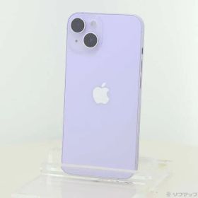 ソフマップ 〔中古品〕 iPhone14 256GB パープル MPW93J／A SIMフリー【344】