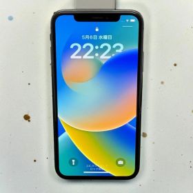 iPhoneX 64GB SIMフリー スペースグレイ 新品バッテリー |14