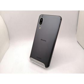 【中古】SHARP docomo 【SIMロック解除済み】 AQUOS sense3 Black 4GB 64GB SH-02M【三宮駅前】保証期間１ヶ月【ランクC】