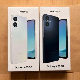 【新品 未開封】Galaxy A25 5G ホワイト・ライトブルー