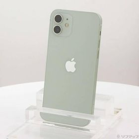 〔中古〕Apple(アップル) iPhone12 64GB グリーン MGHT3J／A SIMフリー〔269-ud〕