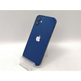 【中古】Apple au 【SIMロック解除済み】 iPhone 12 64GB ブルー MGHR3J/A【池袋東口】保証期間１ヶ月【ランクC】