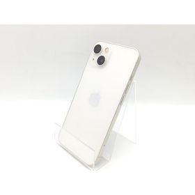 【中古】Apple SoftBank 【SIMフリー】 iPhone 13 128GB スターライト MLND3J/A【熊本】保証期間１ヶ月【ランクC】