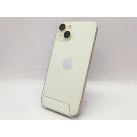【中古】Apple 楽天モバイル 【SIMフリー】 iPhone 13 128GB スターライト MLND3J/A【立川フロム中武】保証期間１ヶ月【ランクB】