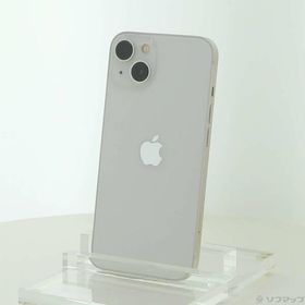 〔中古〕Apple(アップル) iPhone13 128GB スターライト MLND3J／A SIMフリー〔276-ud〕