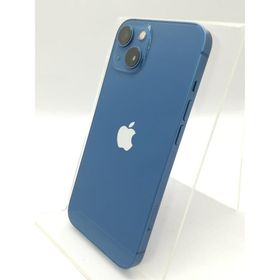 【中古】Apple 国内版 【SIMフリー】 iPhone 13 128GB ブルー MLNG3J/A【秋葉4号】保証期間１ヶ月【ランクC】