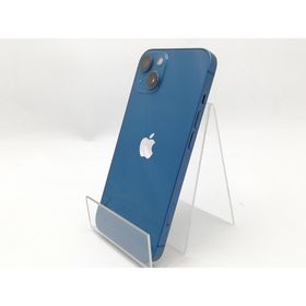 【中古】Apple 国内版 【SIMフリー】 iPhone 13 128GB ブルー MLNG3J/A【DS秋葉】保証期間１ヶ月【ランクC】