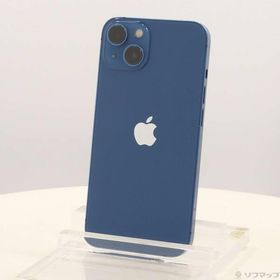 〔中古〕Apple(アップル) iPhone13 128GB ブルー MLNG3J／A SIMフリー〔269-ud〕