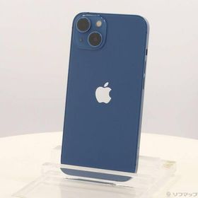 〔中古〕Apple(アップル) iPhone13 128GB ブルー MLNG3J／A SIMフリー〔269-ud〕