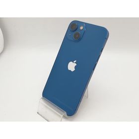 【中古】Apple 国内版 【SIMフリー】 iPhone 13 128GB ブルー MLNG3J/A【アリオ倉敷】保証期間１ヶ月【ランクC】