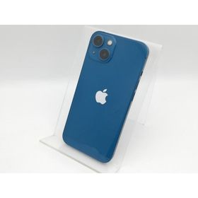 【中古】Apple SoftBank 【SIMフリー】 iPhone 13 128GB ブルー MLNG3J/A【中野】保証期間１ヶ月【ランクC】