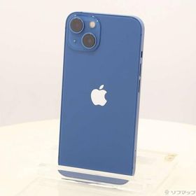 〔中古〕Apple(アップル) iPhone13 128GB ブルー MLNG3J／A SIMフリー〔344-ud〕