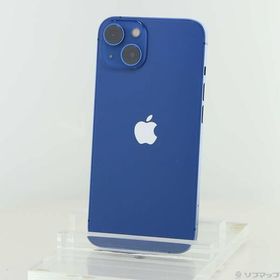 〔中古〕Apple(アップル) iPhone13 128GB ブルー MLNG3J／A SIMフリー〔297-ud〕