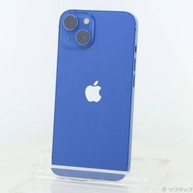 〔中古〕Apple(アップル) iPhone13 128GB ブルー NLNG3J／A SIMフリー〔349-ud〕