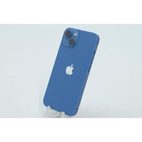 [中古]SIMフリー Apple iPhone13 128GB Blue A2631 MLNG3J/A 外観ランクC