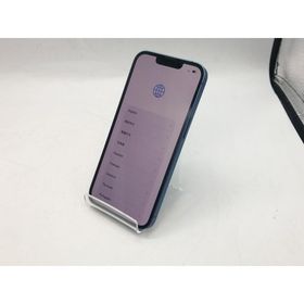 【中古】Apple SoftBank 【SIMフリー】 iPhone 13 128GB ブルー MLNG3J/A【町田】保証期間１ヶ月【ランクB】