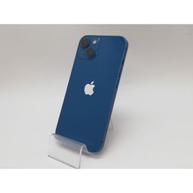 【中古】Apple 国内版 【SIMフリー】 iPhone 13 128GB ブルー MLNG3J/A【府中ル・シーニュ】保証期間１ヶ月【ランクB】