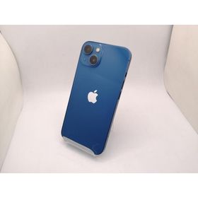 【中古】Apple au 【SIMフリー】 iPhone 13 128GB ブルー MLNG3J/A【三宮駅前】保証期間１ヶ月【ランクB】