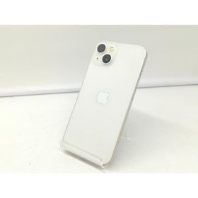 【中古】Apple docomo 【SIMフリー】 iPhone 13 256GB スターライト MLNJ3J/A【札幌】保証期間１週間【ランクC】