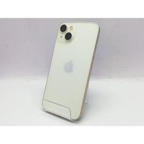 【中古】Apple 国内版 【SIMフリー】 iPhone 13 256GB スターライト MLNJ3J/A【立川フロム中武】保証期間１ヶ月【ランクA】
