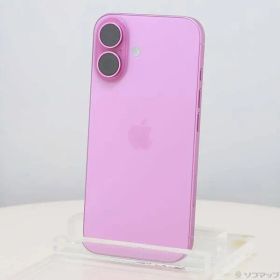ソフマップ 〔中古品〕 iPhone16 128GB ピンク MYDT3J／A SIMフリー【198】