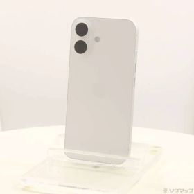 ソフマップ 〔中古品〕 iPhone16 128GB ホワイト MYDR3J／A SIMフリー【198】