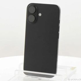 ソフマップ 〔中古品〕 iPhone16 256GB ブラック MYDW3J／A SIMフリー【262】