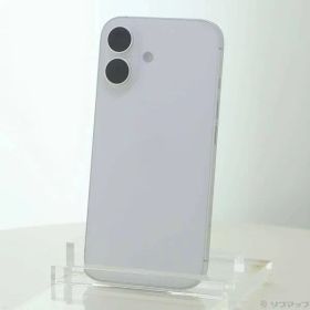 ソフマップ 〔中古品〕 iPhone16 128GB ホワイト MYDR3J／A SIMフリー【297】