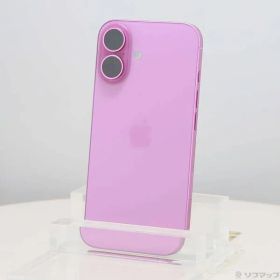 ソフマップ 〔中古品〕 iPhone16 128GB ピンク MYDT3J／A SIMフリー【371】