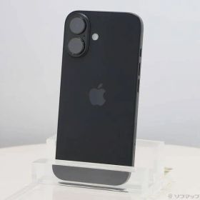 ソフマップ 〔中古品〕 iPhone16 256GB ブラック MYDW3J／A SIMフリー【377】