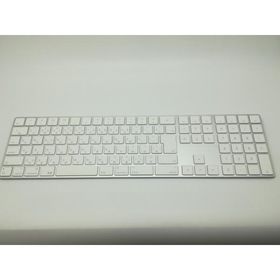 【中古】Apple Magic Keyboard（2017/テンキー付き/A1843） - 日本語（JIS） シルバー MQ052J/A【新橋】保証期間１週間