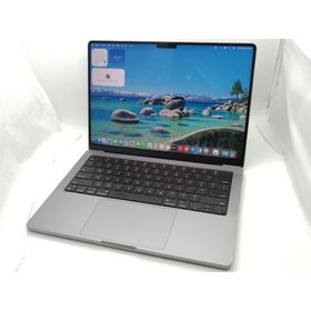 【中古】Apple MacBook Pro 14インチ CTO (2021) M1 Pro(CPU:8C/GPU:14C)/16G/512G/スペースグレイ【大須2】保証期間１ヶ月【ランクB】