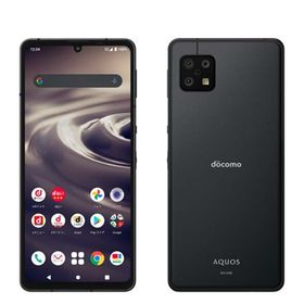 【中古】 SH-54B AQUOS sense6 ブラック sh54bbk7mtm