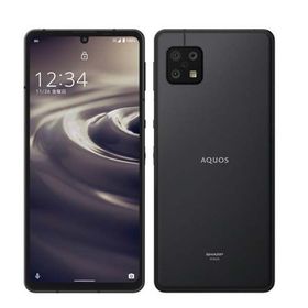 【中古】 AQUOS sense6 SH-M19 128GB (RAM6GB) ブラック shm19128bk7mtm
