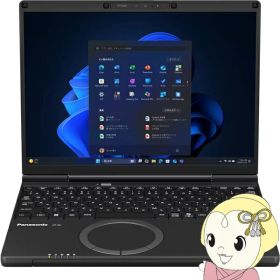 パナソニック ノートパソコン Let’s note レッツノート 12.4型 Core Ultra 7 255H メモリ32GB SSD1TB Windows11Pro ブラック CF-SC6BDPCR【KK9N0D18P】