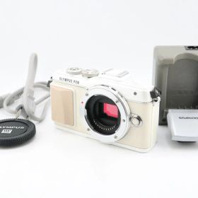 ★美品★ショット数14,720回★オリンパス OLYMPUS E-PL7 ボディ ホワイト 充電器付★ W0619＃5271