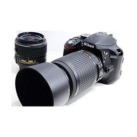 Nikon D3300 ダブルズームキット ブラック 良品 動作確認済み 1ヶ月保証付 初心者向け