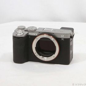 〔中古〕SONY(ソニー) α7C II ボディ シルバー ILCE-7CM2〔344-ud〕