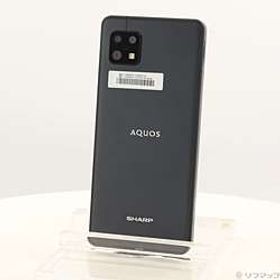 AQUOS sense6 64GB ブラック SH-M19 SIMフリー ［6.1インチ有機EL／Snapdragon 690 5G／RAM:4GB／ナノSIM&eSIM］