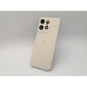 【中古】MOTOROLA SoftBank 【SIMフリー】 motorola edge 50s pro バニラクリーム 8GB 256GB A402MO【広島本通】保証期間１ヶ月【ランクC】