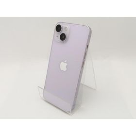 【中古】Apple 国内版 【SIMフリー】 iPhone 14 128GB パープル MPUY3J/A【津田沼】保証期間１ヶ月【ランクC】