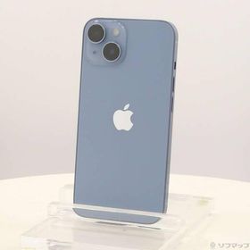〔中古〕Apple(アップル) iPhone14 512GB ブルー MPXM3J／A SIMフリー〔368-ud〕