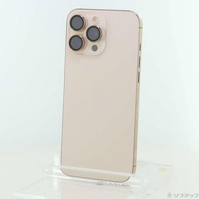 〔中古〕Apple(アップル) iPhone16 Pro Max 1TB デザートチタニウム MYWT3J／A SIMフリー〔198-ud〕