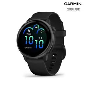ガーミン vivoactive 6 ヴィヴォアクティブ 6 Black Slate 010-02985-30 スマートウォッチ GARMIN Suica対応 GPS 健康管理 本体 睡眠