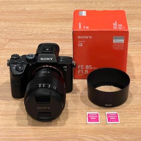 【sdカード付き】SONY α7III + FE 85mm F1.8