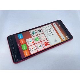 ★送料無料★美品★Ymobile★かんたんスマホ2+ A201KC★ピンク★0080280021980★SYS★06/26