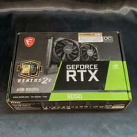 中古 MSI GeForce RTX3050 VENTUS 2X E 6G OC (6GB PCI-E) 3400009322 状態： B:良品